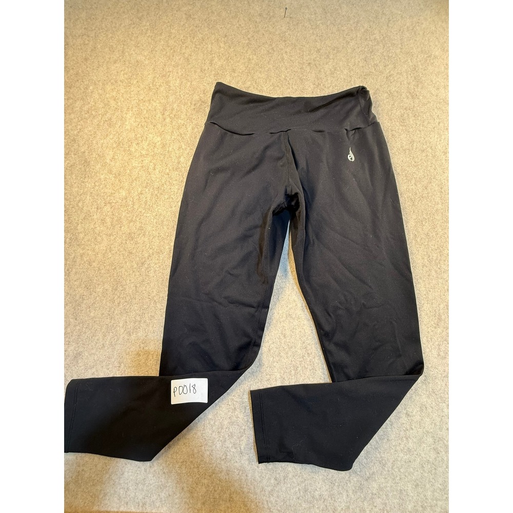 Ryderwear Womens XL Black Scrunch Bum‎ High Waisted Gym Leggings Yoga Tights